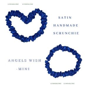 Angels Wish Mini Satin Scrunchie